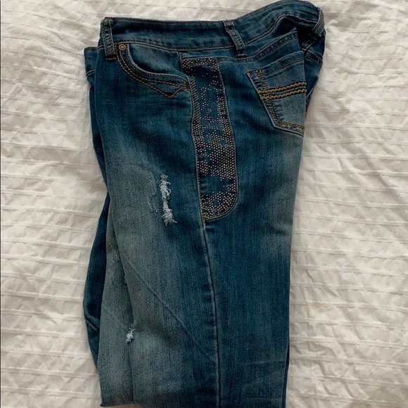 HOT KISS SKINNY LILY denim jeans. - Picture 3 of 5